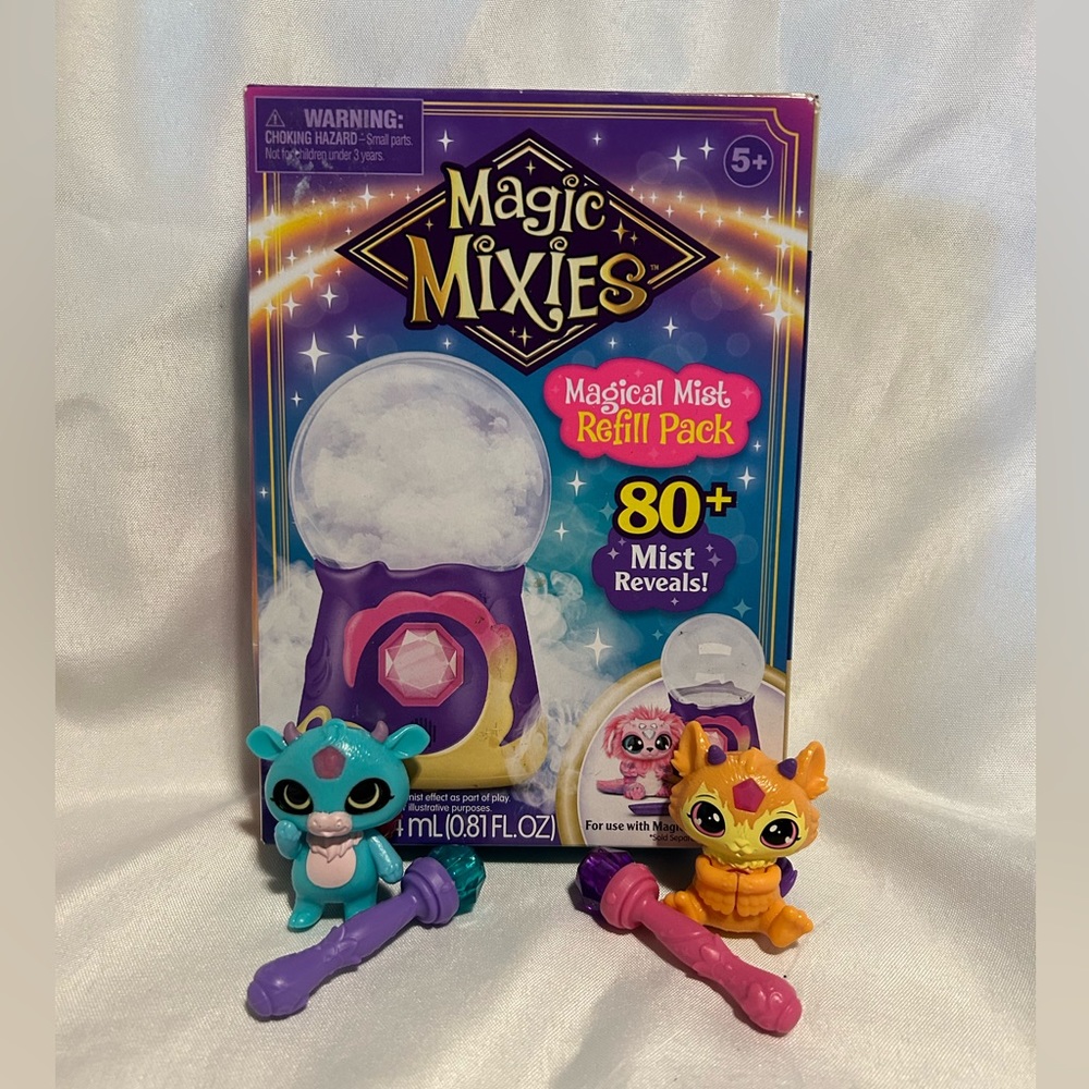 NWT Magic Mixies: Magical Mist refill vials + Mini Mixlings